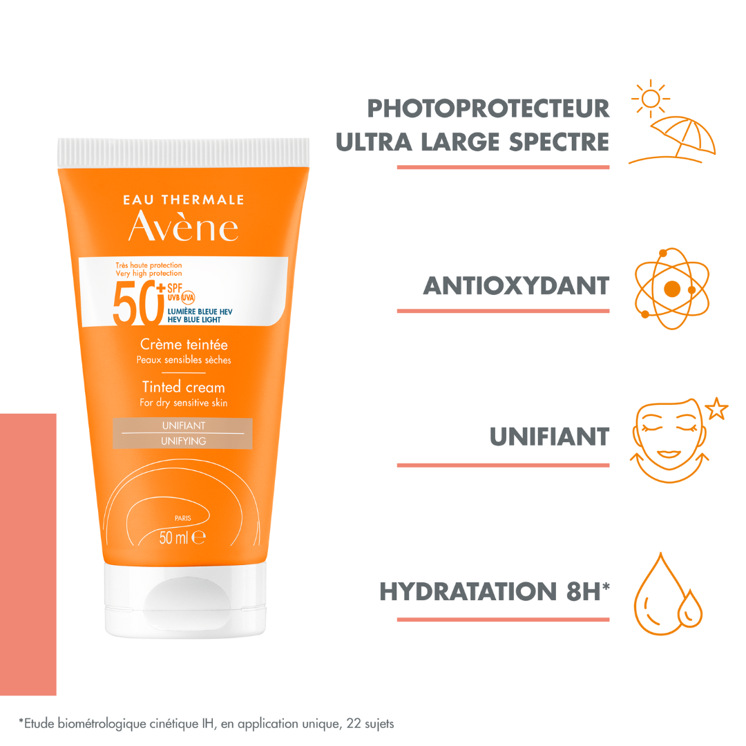 Avène Sunscreen tinted cream SPF50+ - Bundle