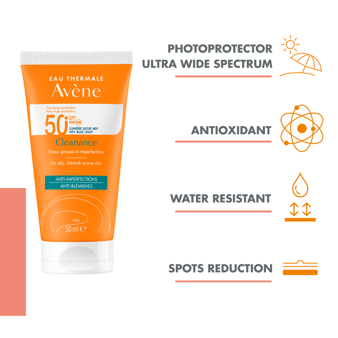 Avène Cleanance Sun Cream SPF50+