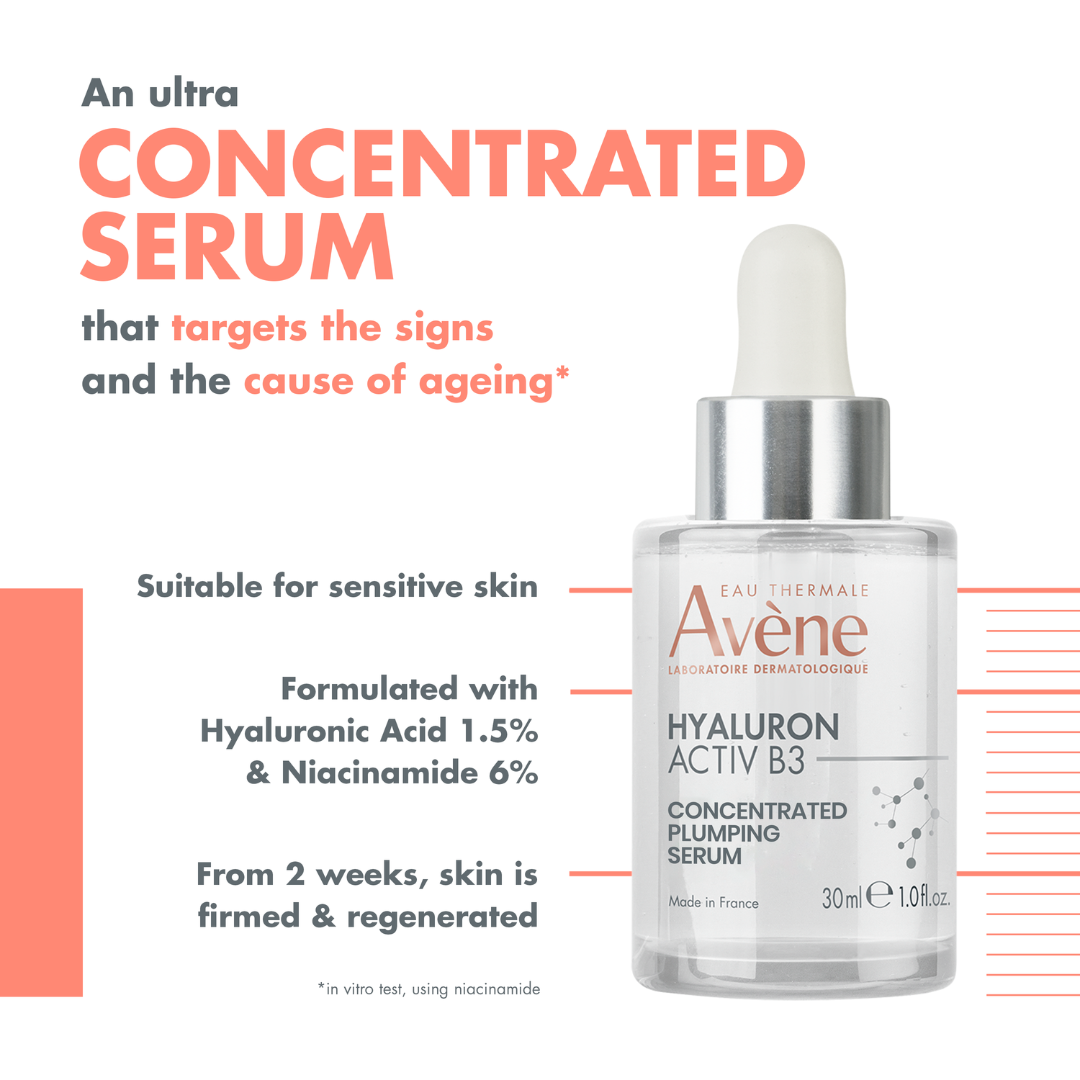 Avène Hyaluron Activ B3 concentrated plumping serum - Bundle