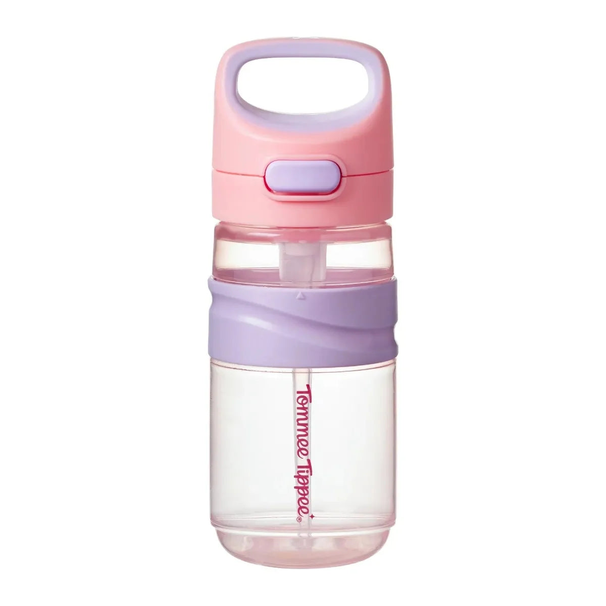 Tomme Tippe On the Go Straw Cup, Non-Spill Sporty Water Bottle 500ml 18M+