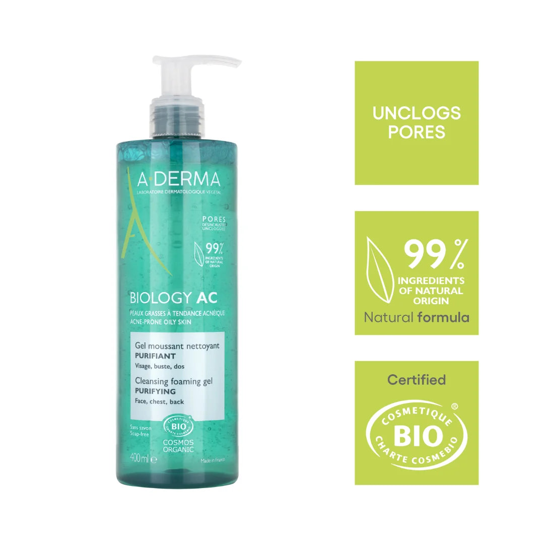 Aderma Biology Ac Cleansing Foaming Gel 400 ml
