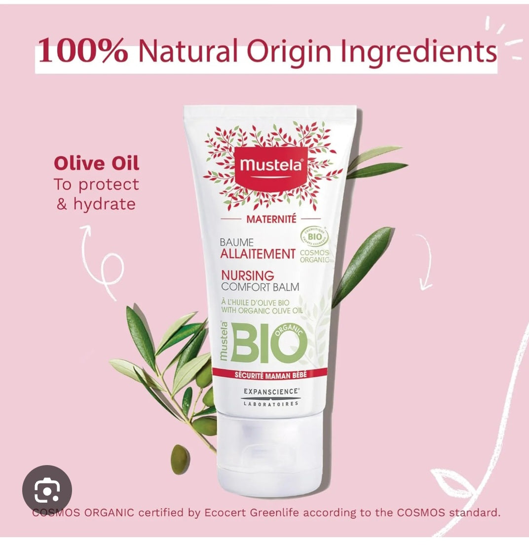 Mustela Bio Certified Organic nursing balm