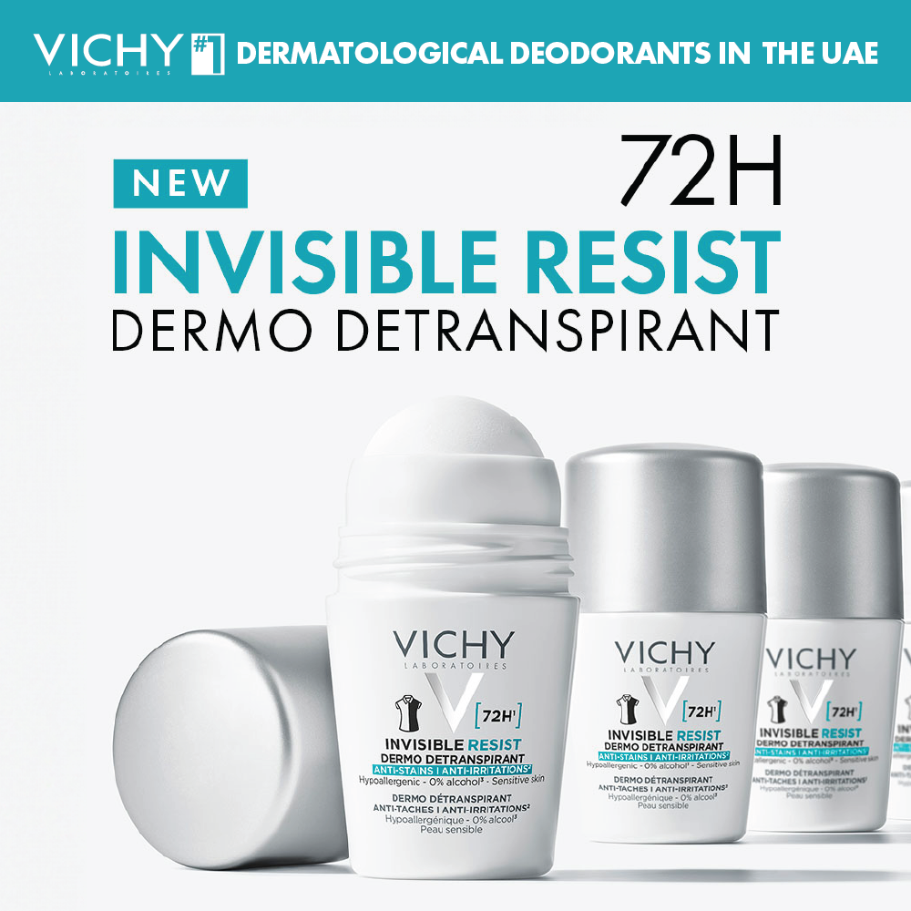 Vichy Invisible Resist Deodorant For Women 72 Hours