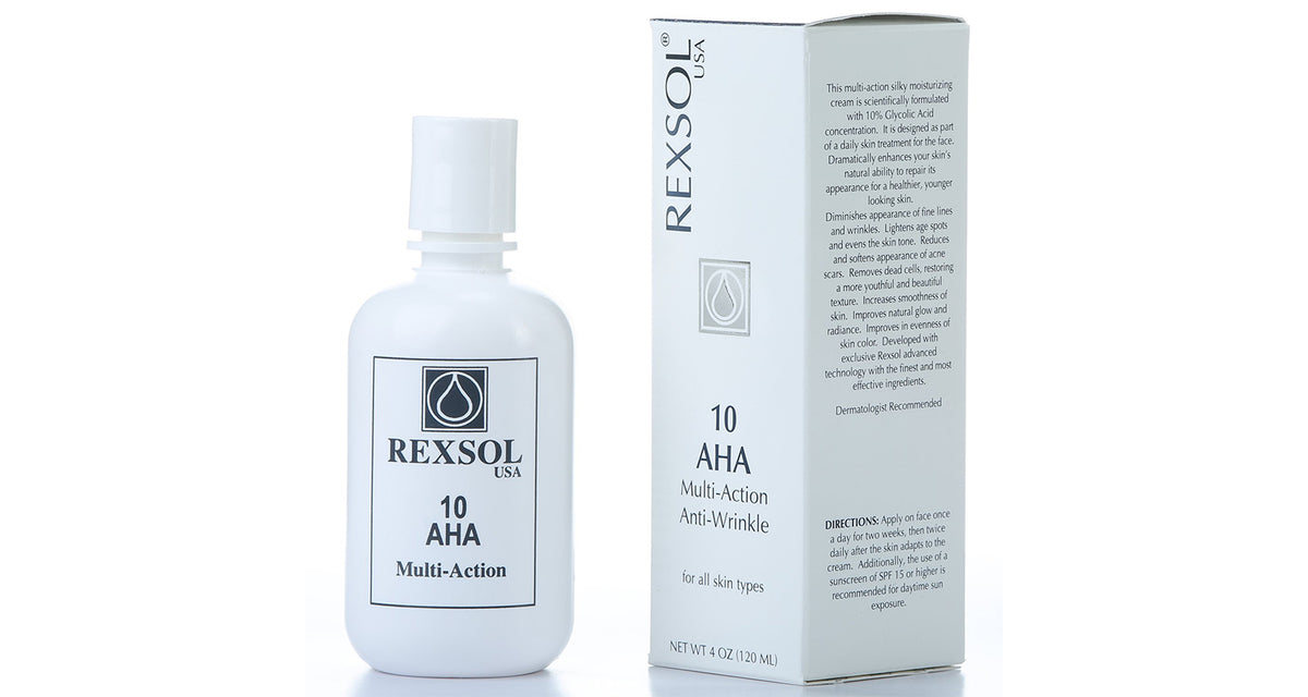 Rexsol 10% AHA  Multi Action Anti-Wrinkle Cream