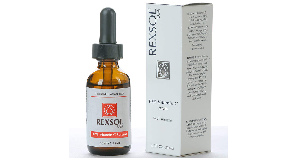 Rexsol Vitamin C 10 Serum for All Skin Types - 30ml