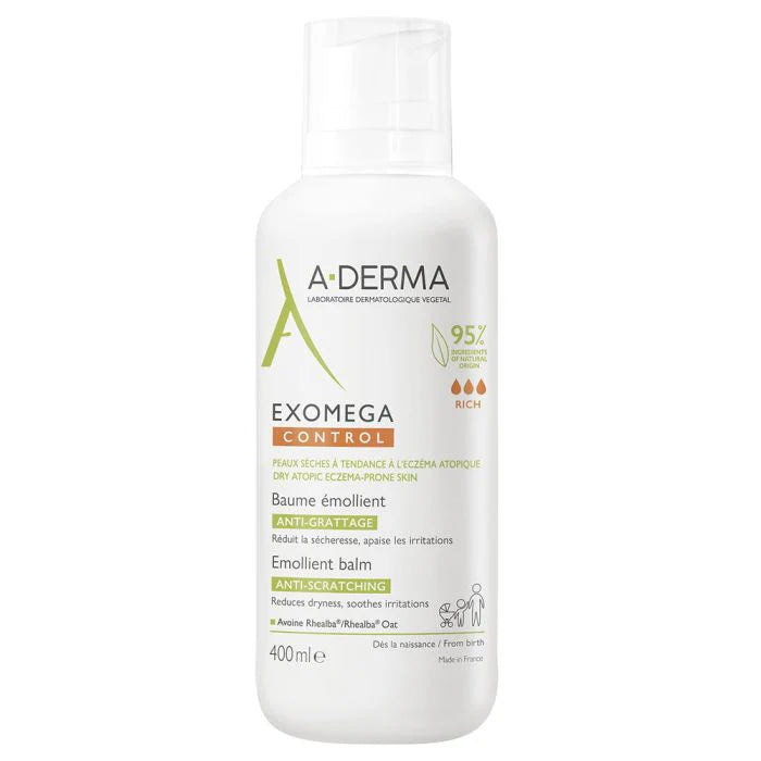 Aderma Exomega Control Emollient Balm - 400 ml