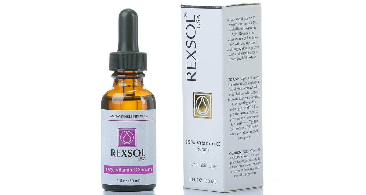 Rexsol Vitamin C 15 Serum for All Skin Types - 30ml