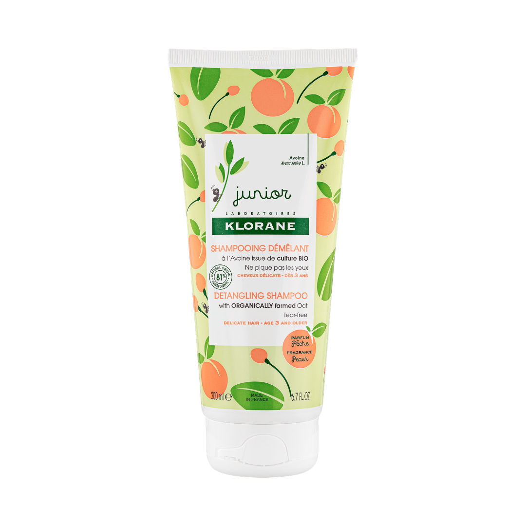 Klorane Junior Peach Untangling Shampoo