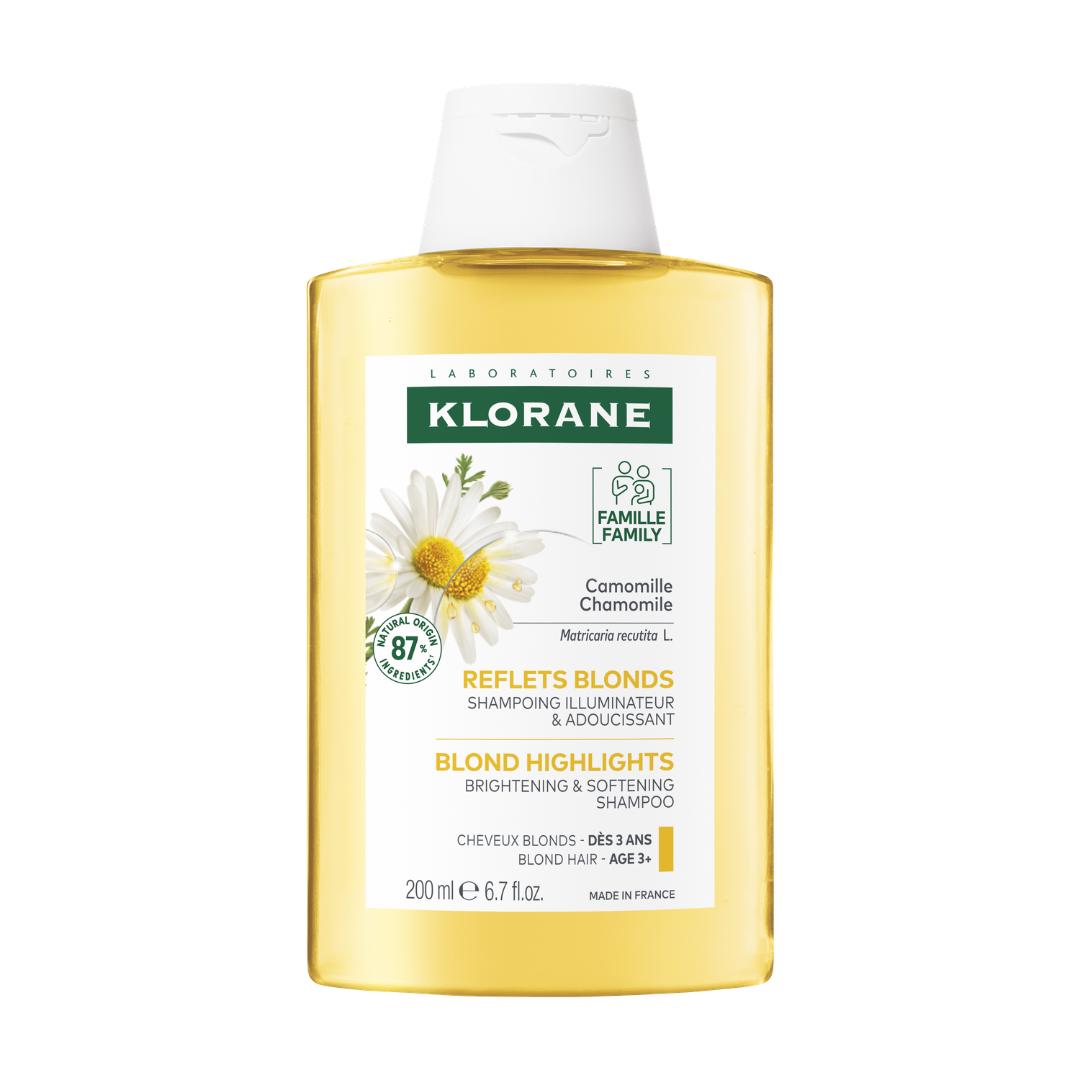 Klorane Blond Highlights Shampoo With Chamomile - 200 ml