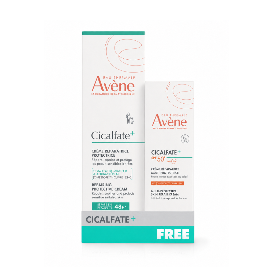Avène Cicalfate multi-protective skin repair cream - Bundle