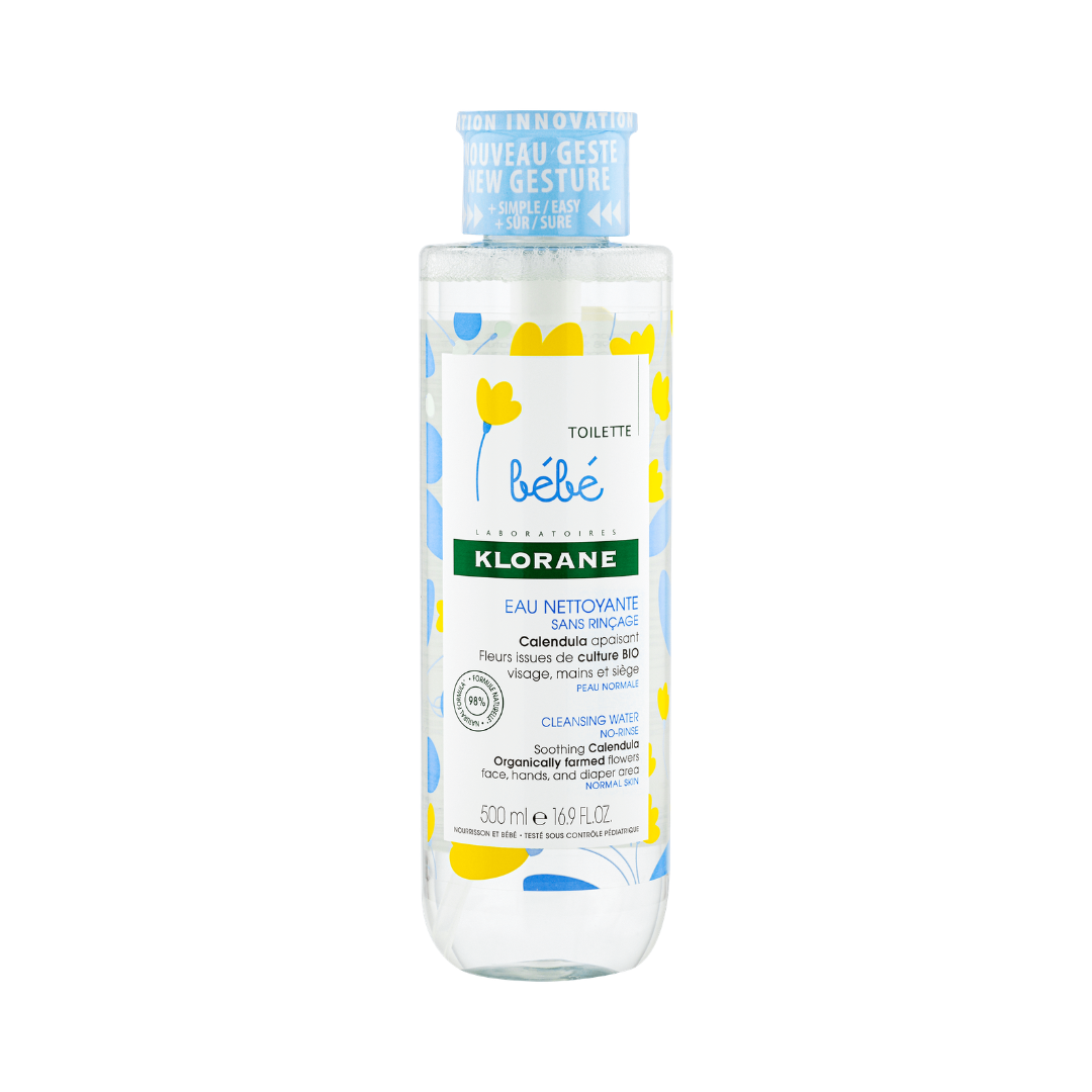 Klorane Bébé Cleansing Micellar Water No Rinse Formula