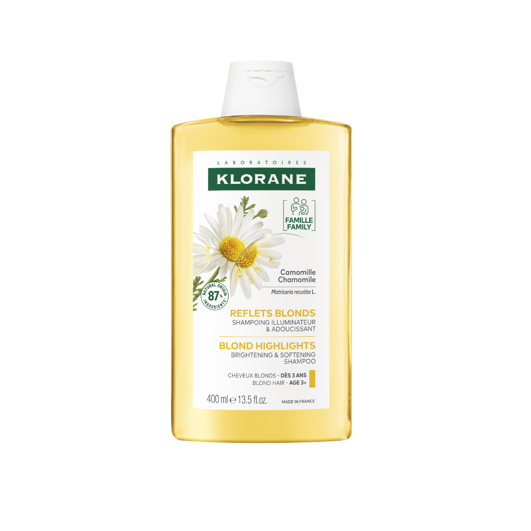 Klorane Blond Highlights Shampoo With Chamomile - 400 ml
