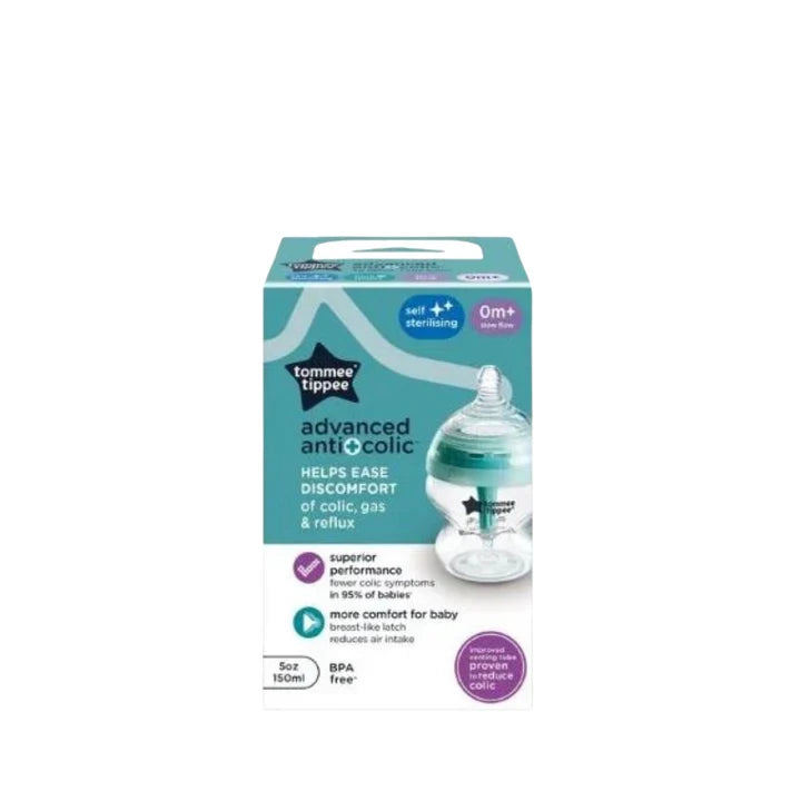 Tommee Tippee Advanced Anti-Colic Bottle Slow Flow 0m+ - 150 ml