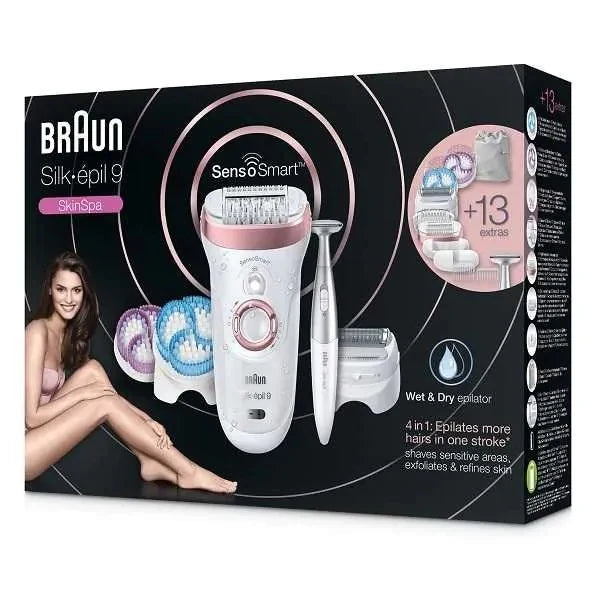 Braun Silk Epil 9 Skinspa Wet and Dry