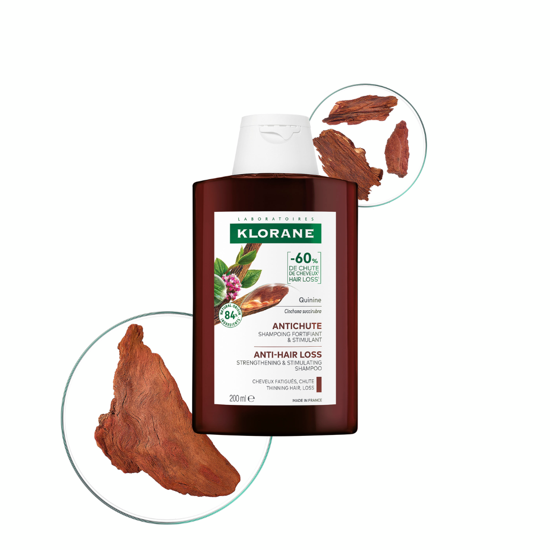 Klorane Strengthening & Revitalizing Shampoo With Quinine & B Vitamins - 200 ml