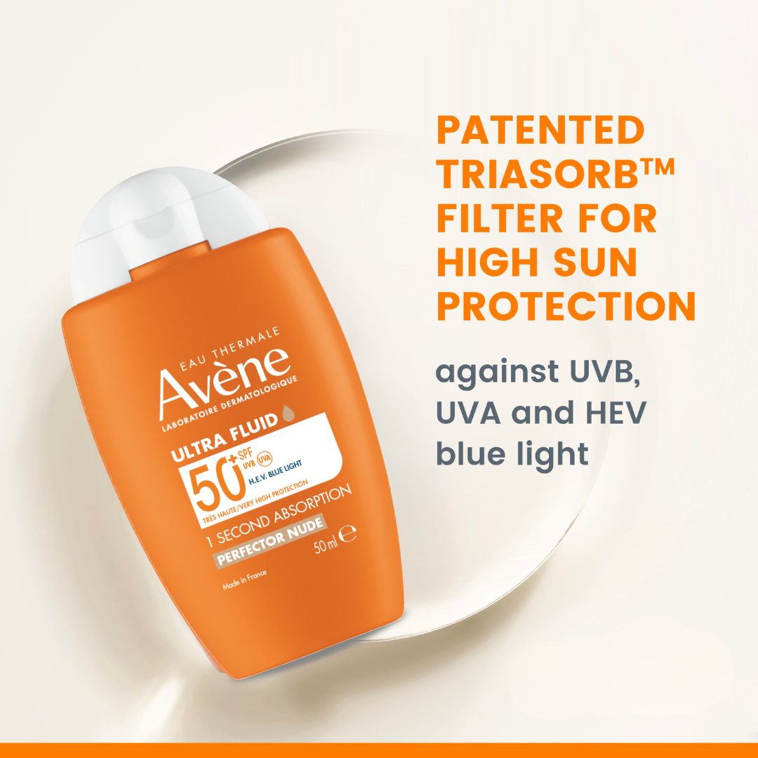 Avène Ultra Fluid Tinted Perfector SPF 50+ Sunscreen 50ml -Offer