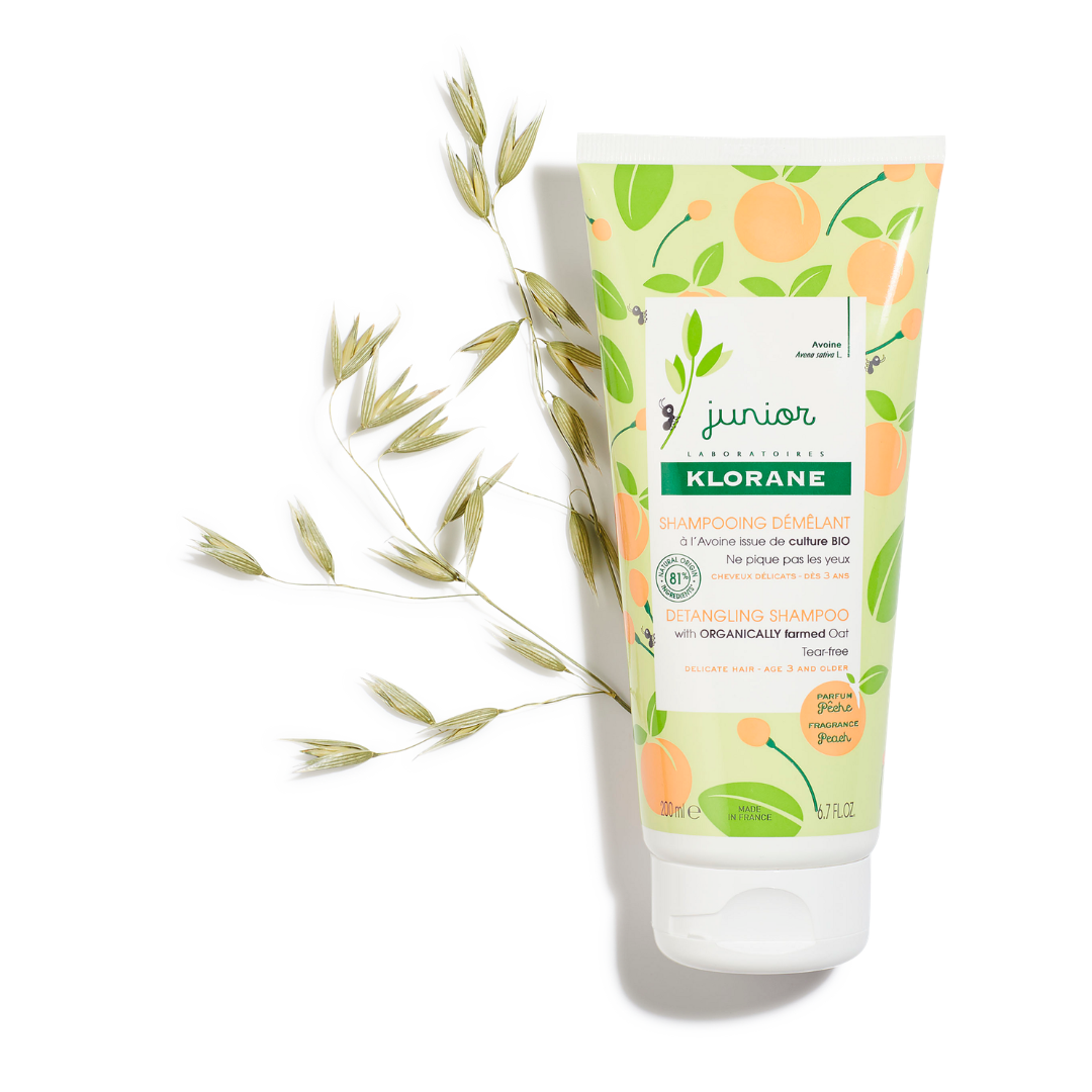 Klorane Junior Peach Untangling Shampoo