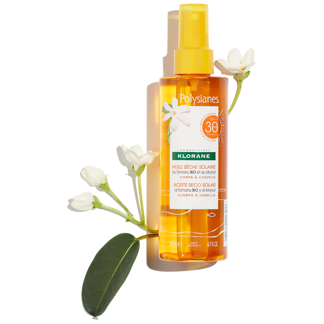 Klorane Polysianes Sun Dry Oil Spf 30