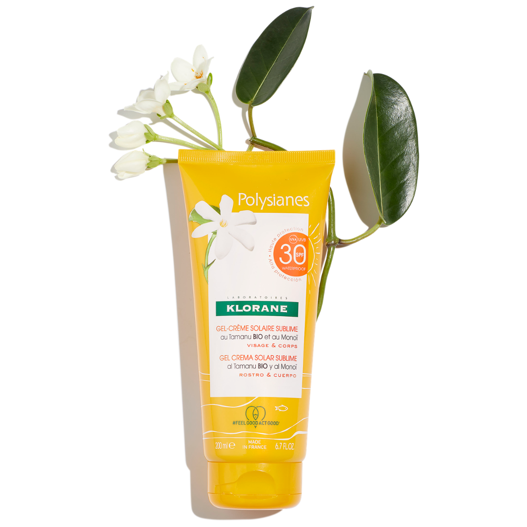 Klorane Polysianes Sublime Sun Gel Cream SPF30 With Organic Monoi & Tamanu