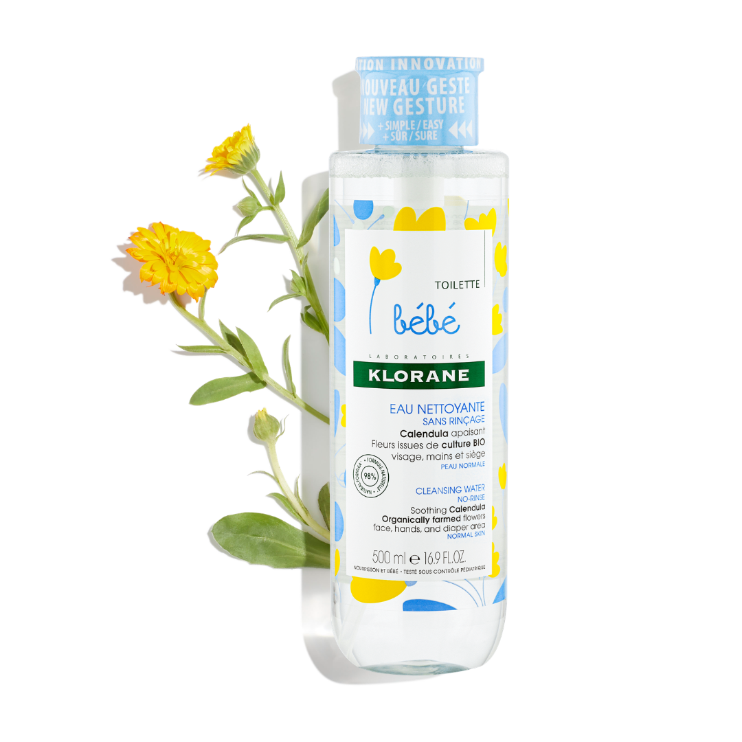 Klorane Bébé Cleansing Micellar Water No Rinse Formula