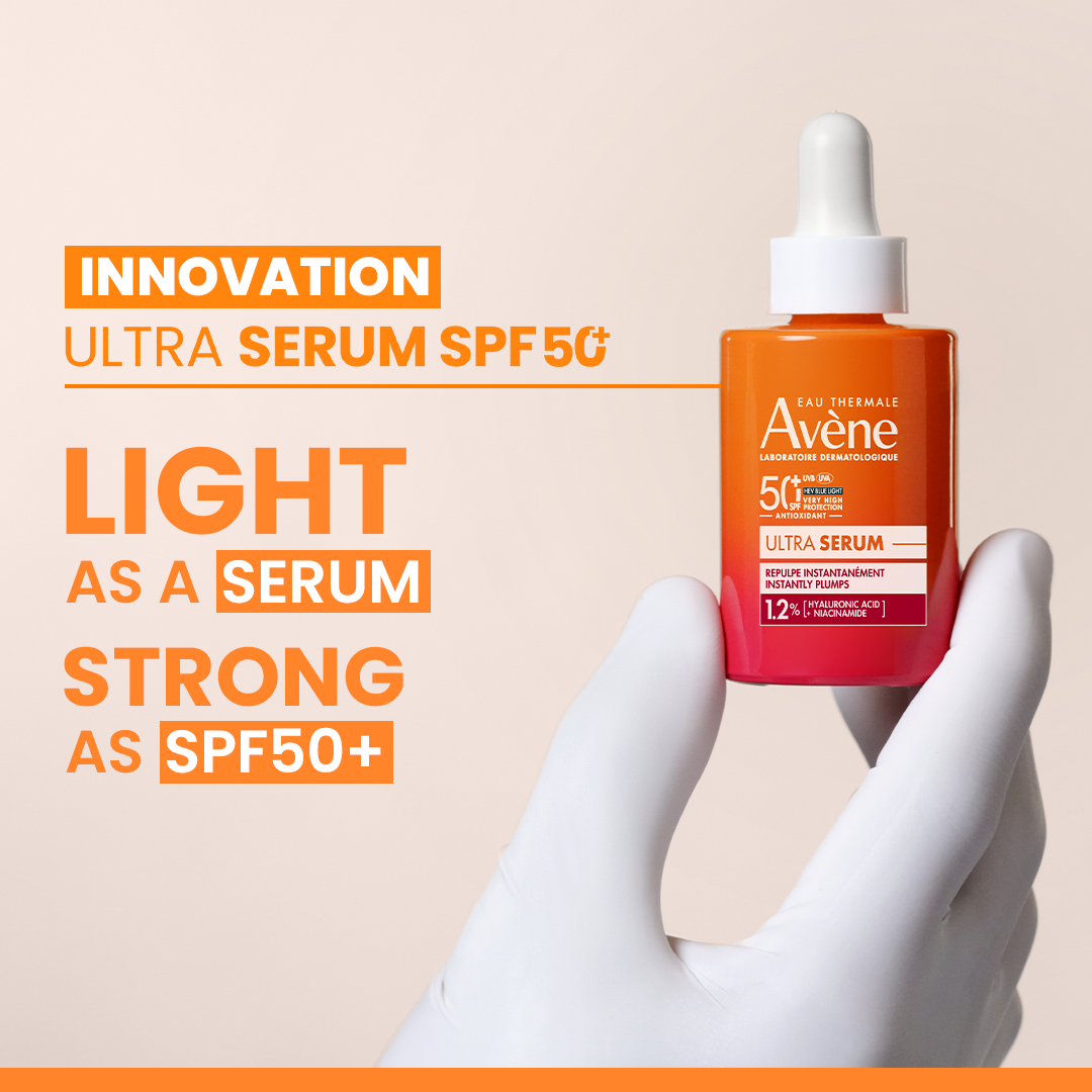 Avène Ultra Serum Hyaluronic Acid + Niacinamide SPF50+