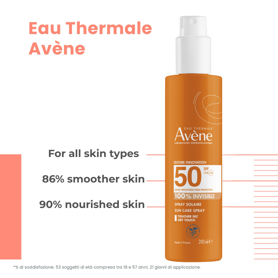 Avène Sunscreen Spray SPF 50+ Family - Offer