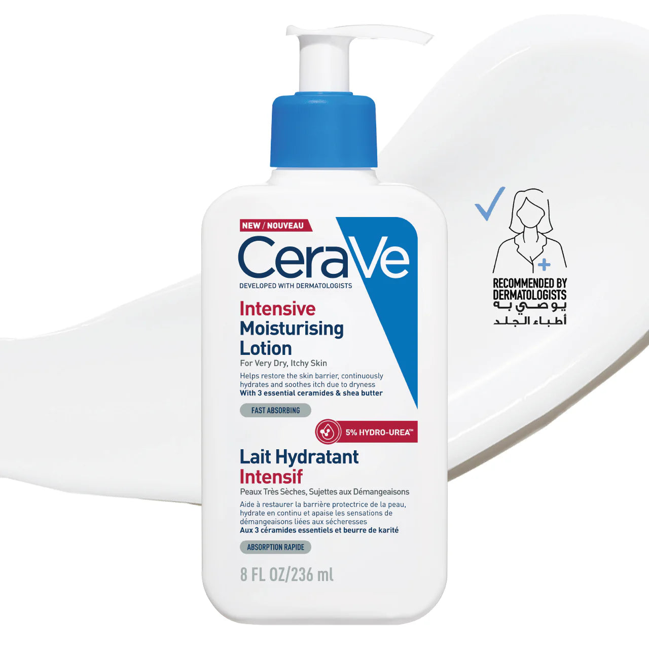 CeraVe Intensive Moisturising Lotion For Very Dry Itchy Skin 236ml