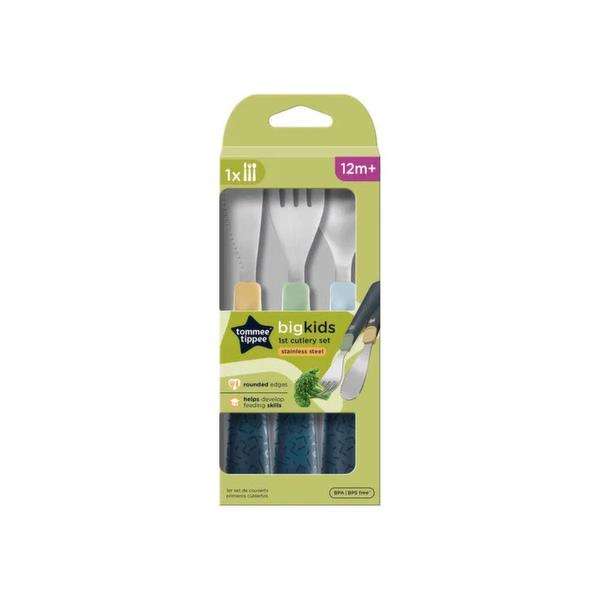 Tommee Tippee Big Kids Stainless Steel First Cutlery Set