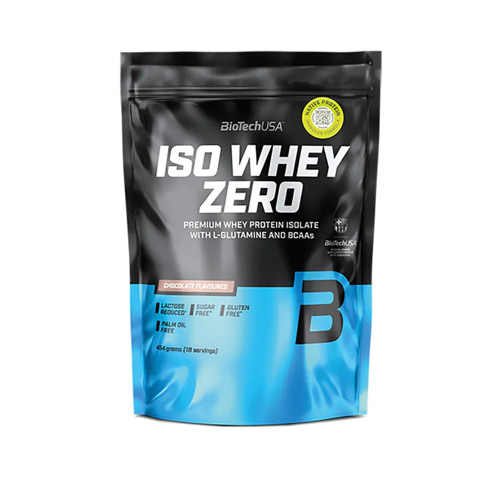 BiotechUSA ISO Whey Zero 454g- Chocolate Flavored