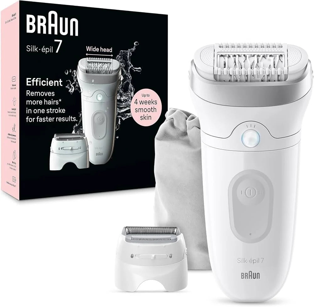 Braun Silk Epil 7 Bonus Edition Wet and Dry