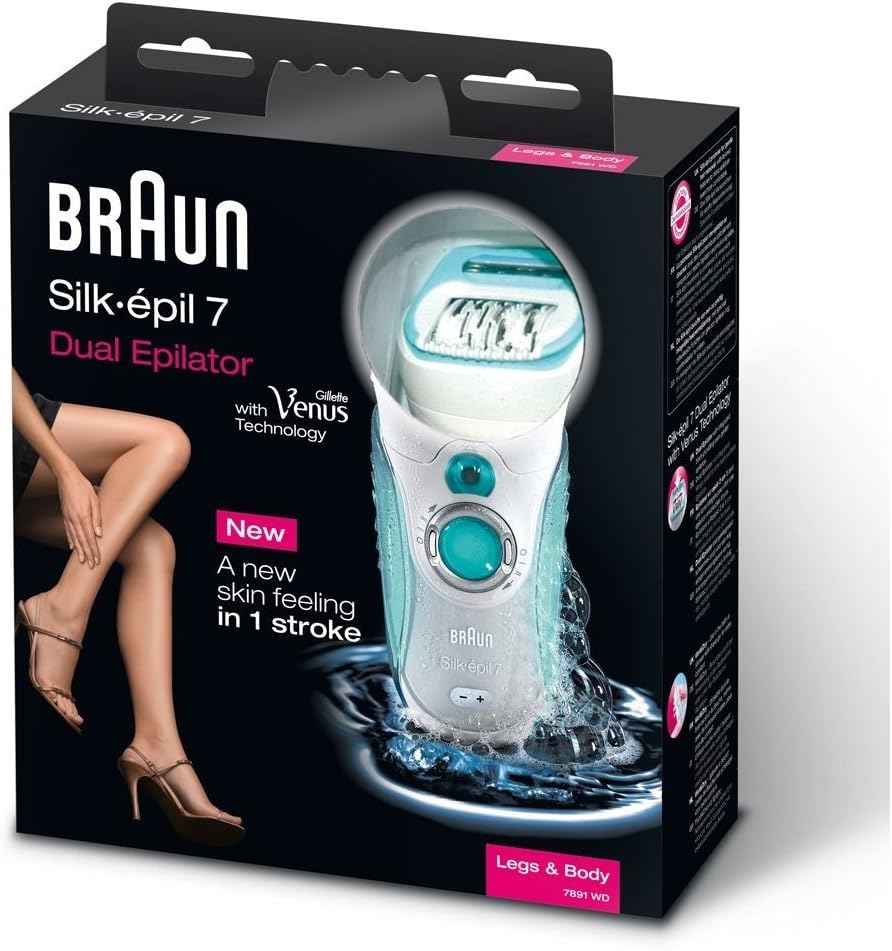 Braun Silk Epil 7 Dual Epilator with Exfoliation Technology