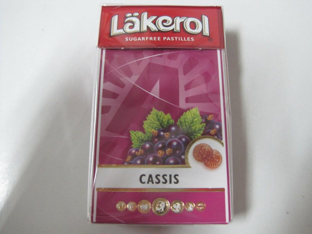 Lakerol Pastilles Cassis Sugar Free 27G