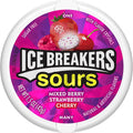 Ice Breakers Sugar Free Candy - Sours Strawberry & Mixed Berry 42G