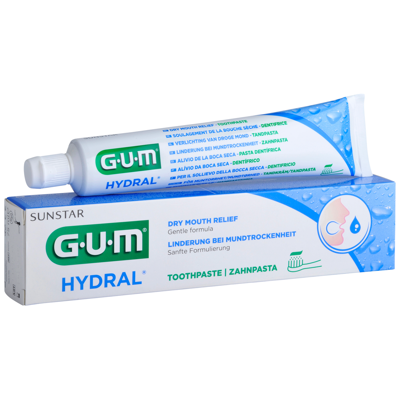 Gum Hydral Dry Mouth Relief Toothpaste