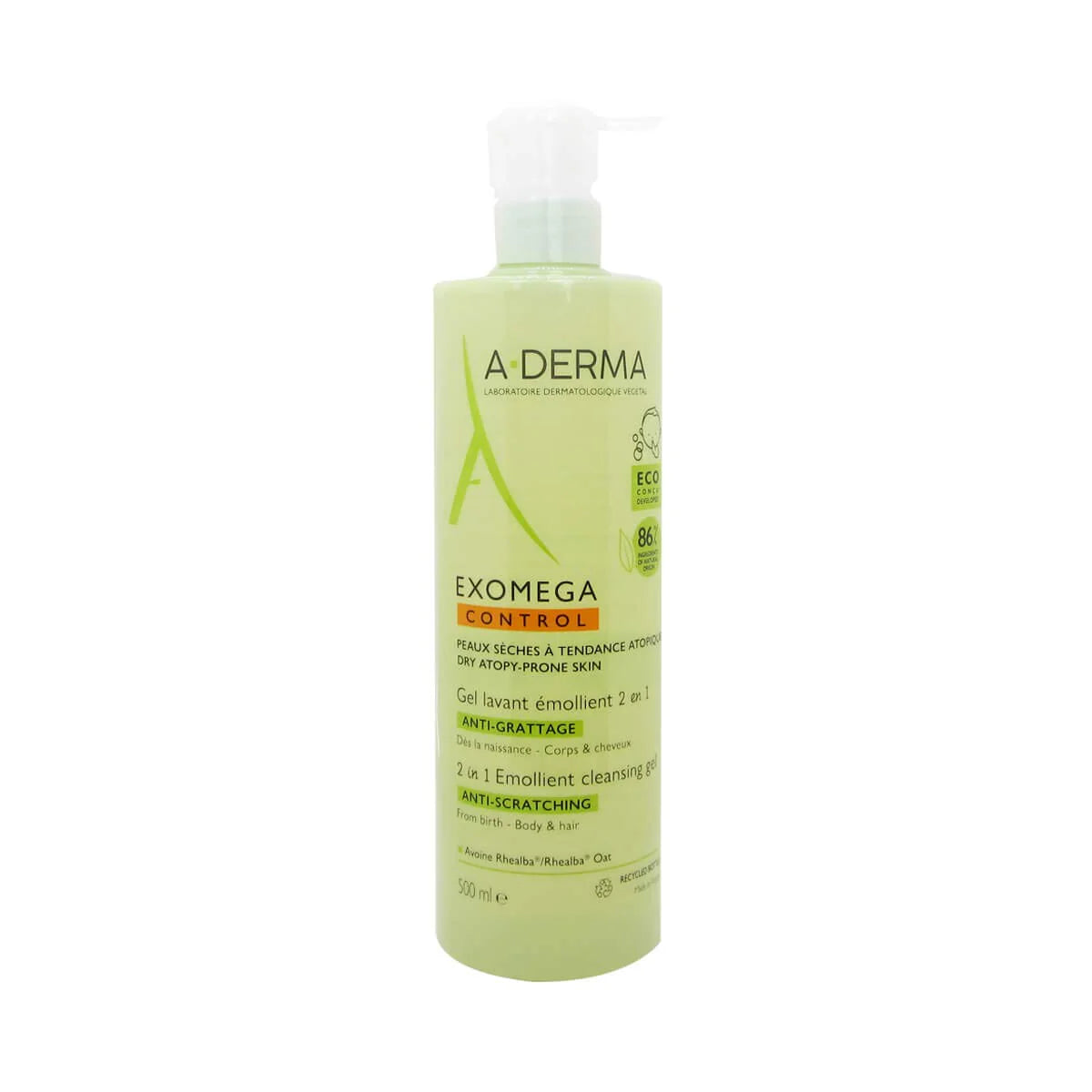 Aderma Exomega Control Cleansing Gel - 500 ml