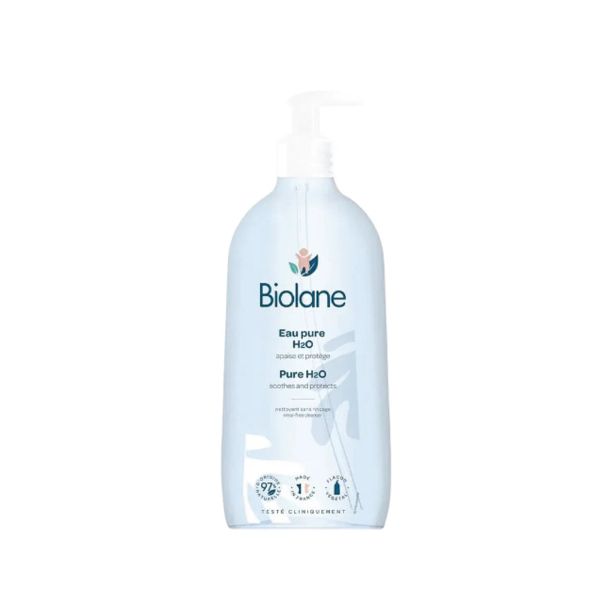 Biolane Pure H2O Cleanser and Moisturizer - 750 ml