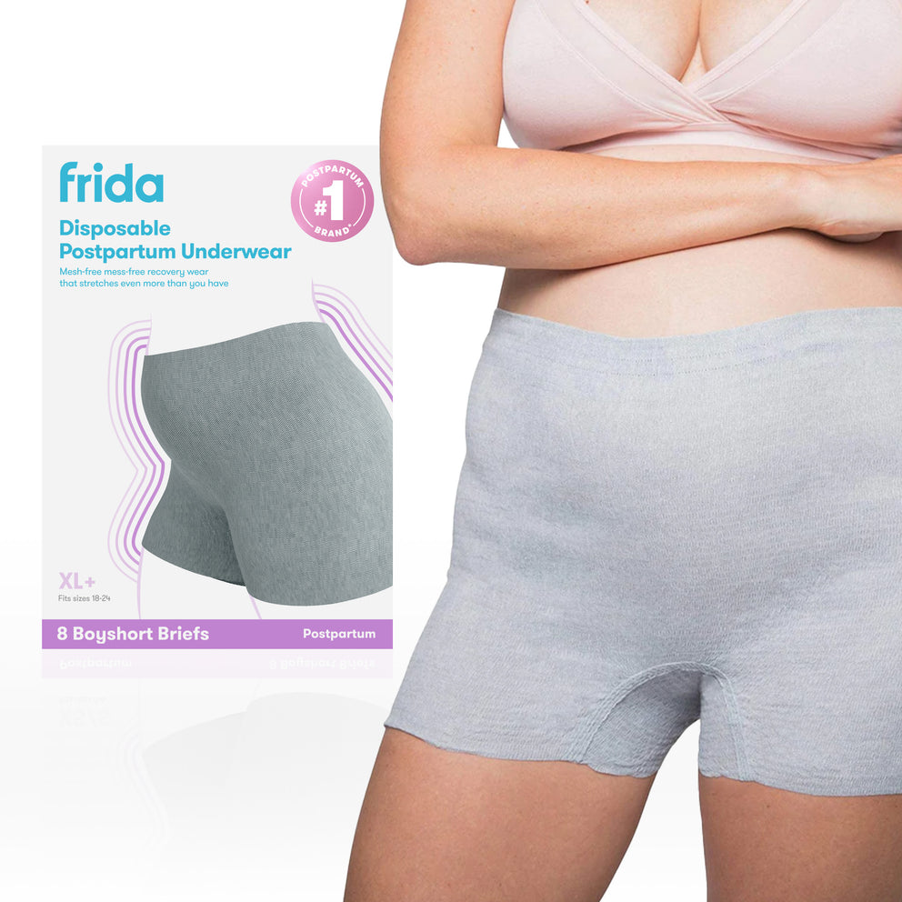 Frida Boyshort Disposable Postpartum Underwear (8 Pack)