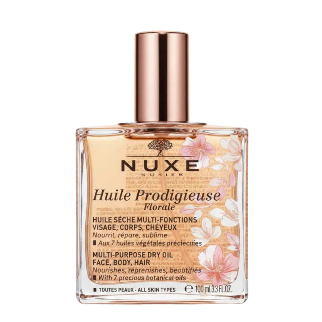 Nuxe Huile Prodigieuse Florale Multi Purpose Dry Oil Face Body Hair - 100ml