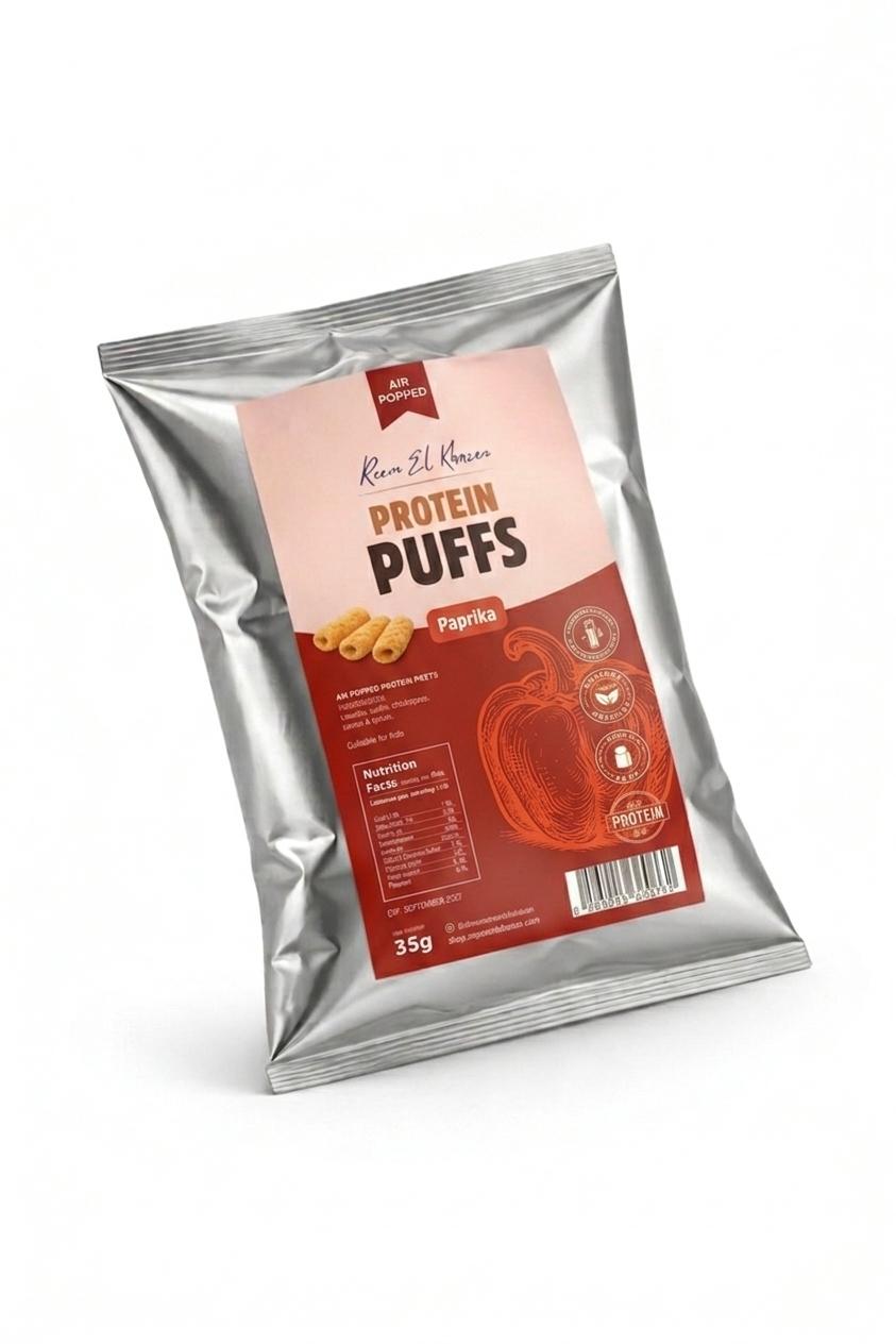 Reem El Khazen Protein Puffs Paprika