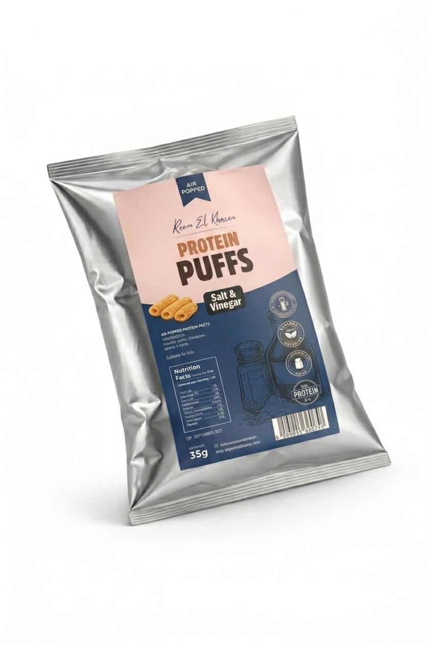 Reem El Khazen Protein Puffs Salt & Vinegar