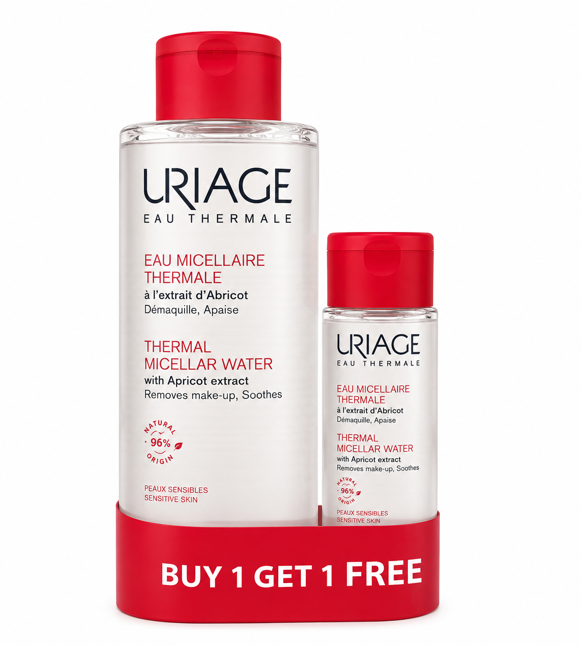 Uriage Thermal Micellar Water Sensitive Skin Skin Buy 500 ml Get 100 ml Free