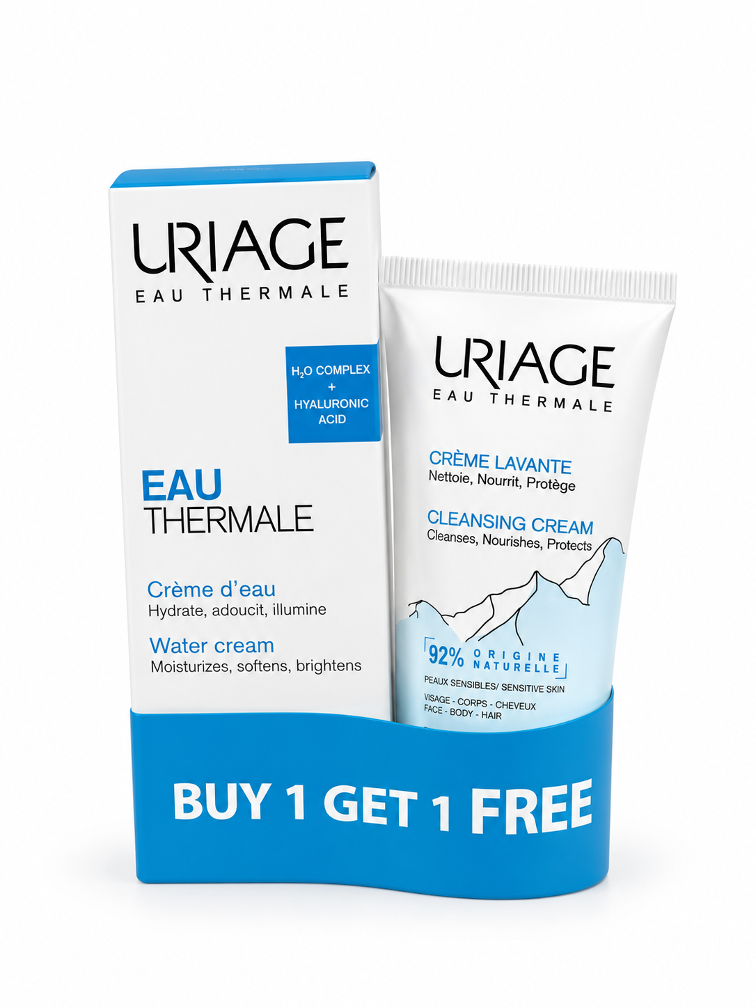 Uriage Eau Thermale Water Cream + Cleansing Cream