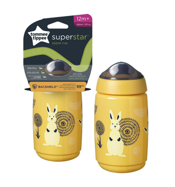 Tommee Tippee Superstar Sippee Cup 12m+ Yellow