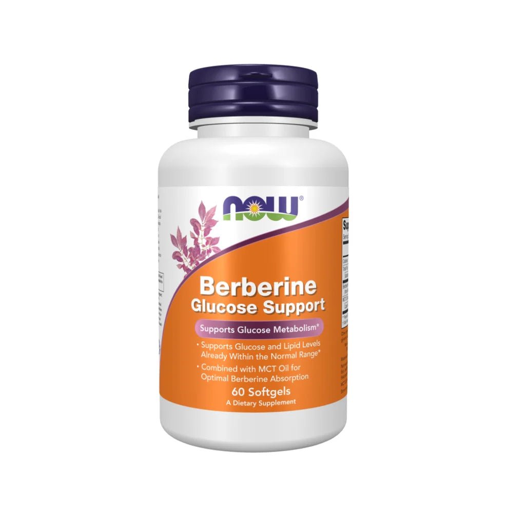 Now Berberine Glucose Support 60 Softgels