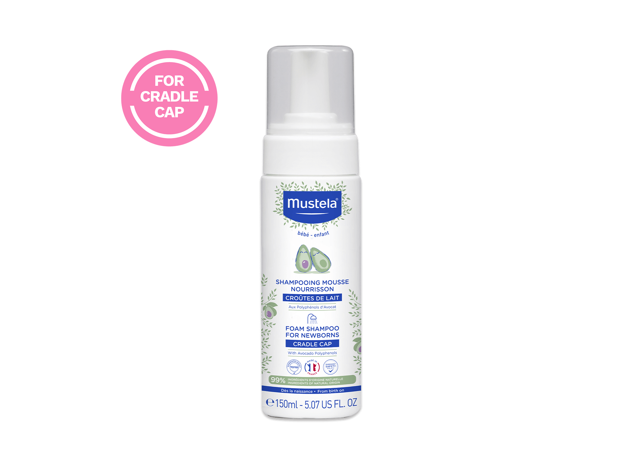 Mustela Foam Shampoo For Newborns