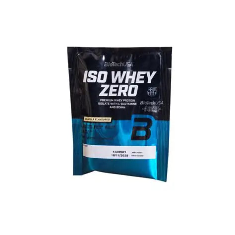 BiotechUSA ISO Whey Zero 25g- Vanilla Flavored