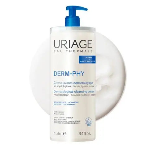 Uriage DERM- PHY Cleansing Cream 1 Liter