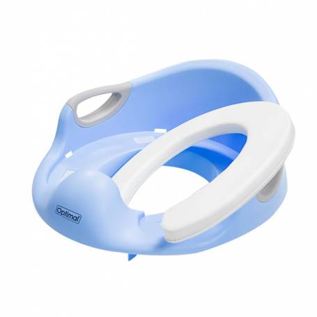 Optimal Soft Potty Seat with Handle-  Blue