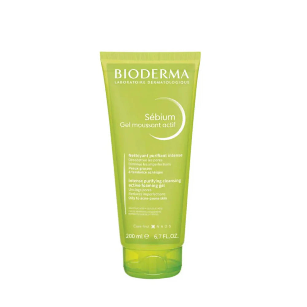 Bioderma Sebium Gel Moussant Actif - 200ml