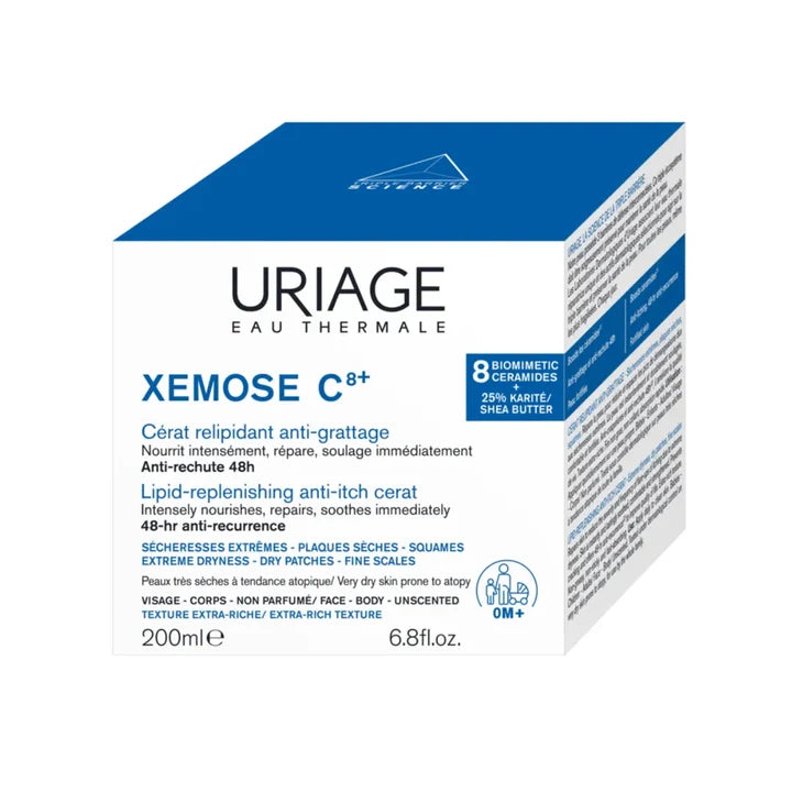 Uriage Xémose C8+ Lipid-Replenishing Anti-Itch Cream